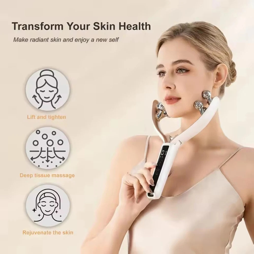 Rejuvenating Face and Neck Massager