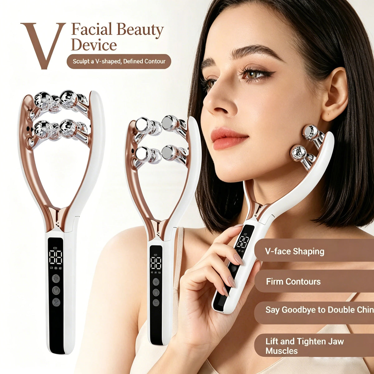Rejuvenating Face and Neck Massager