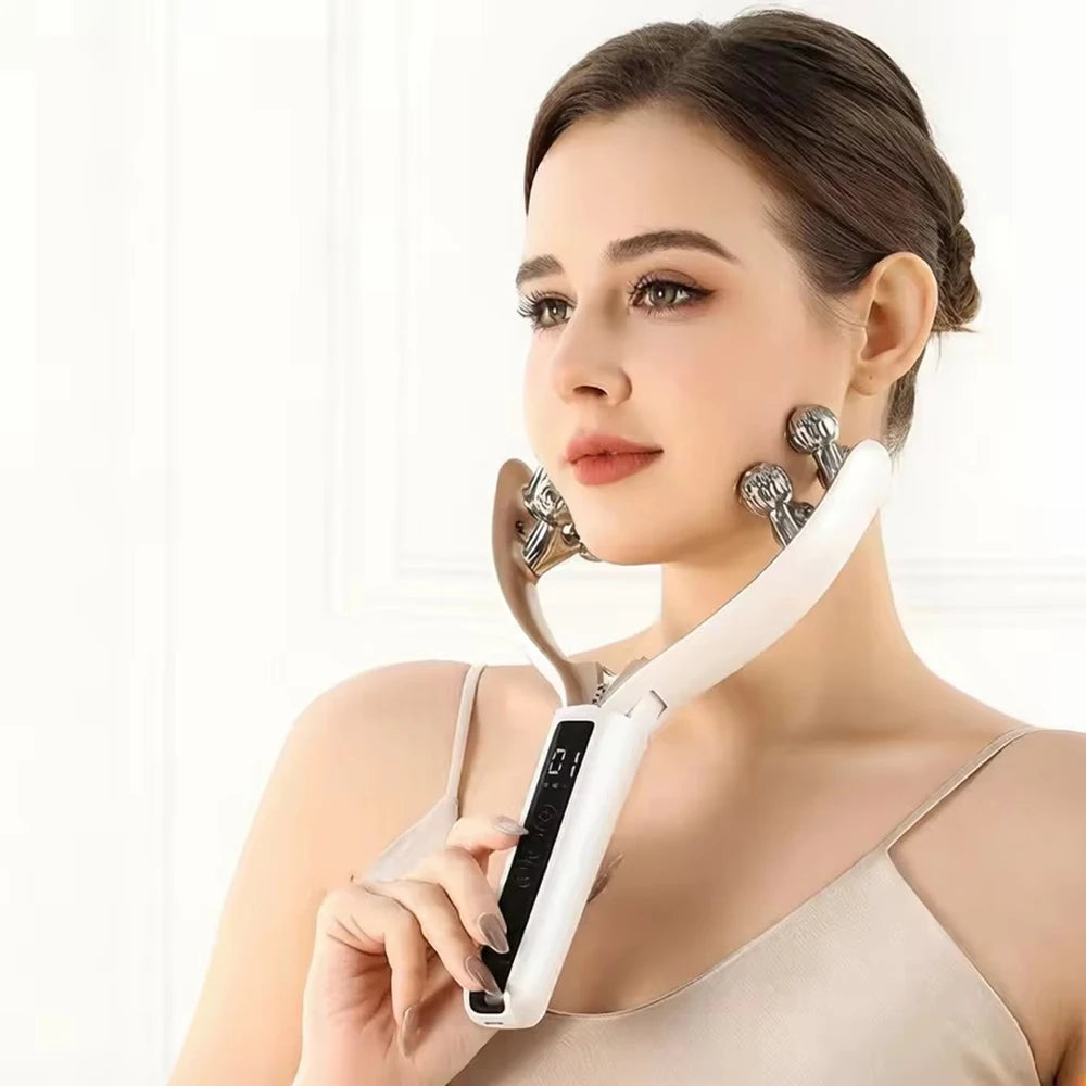Rejuvenating Face and Neck Massager